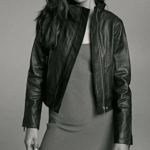 BABATON XS JAGGER LEATHER MOTO JACKET